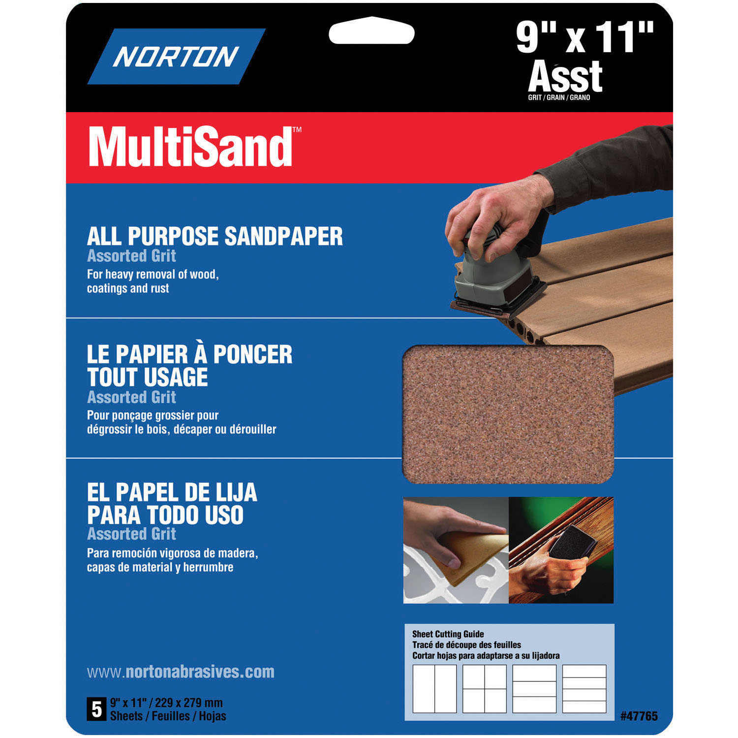 9X11 MULTISAND 5PK ASST