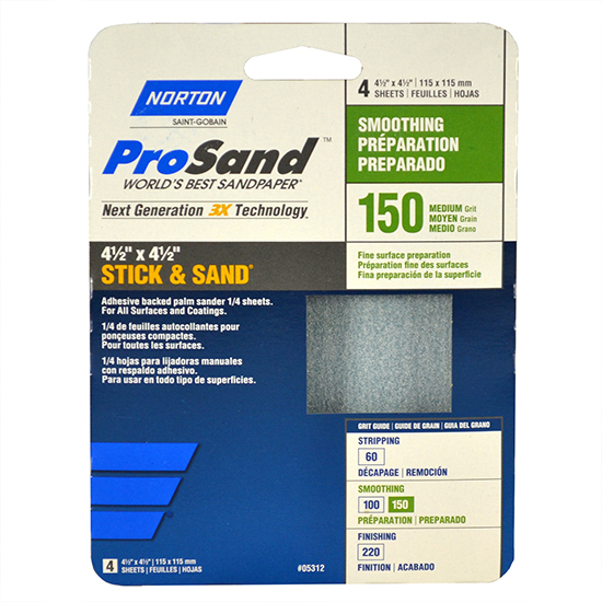 4.5X4.5 BORTON PS STICK SAND 4PK