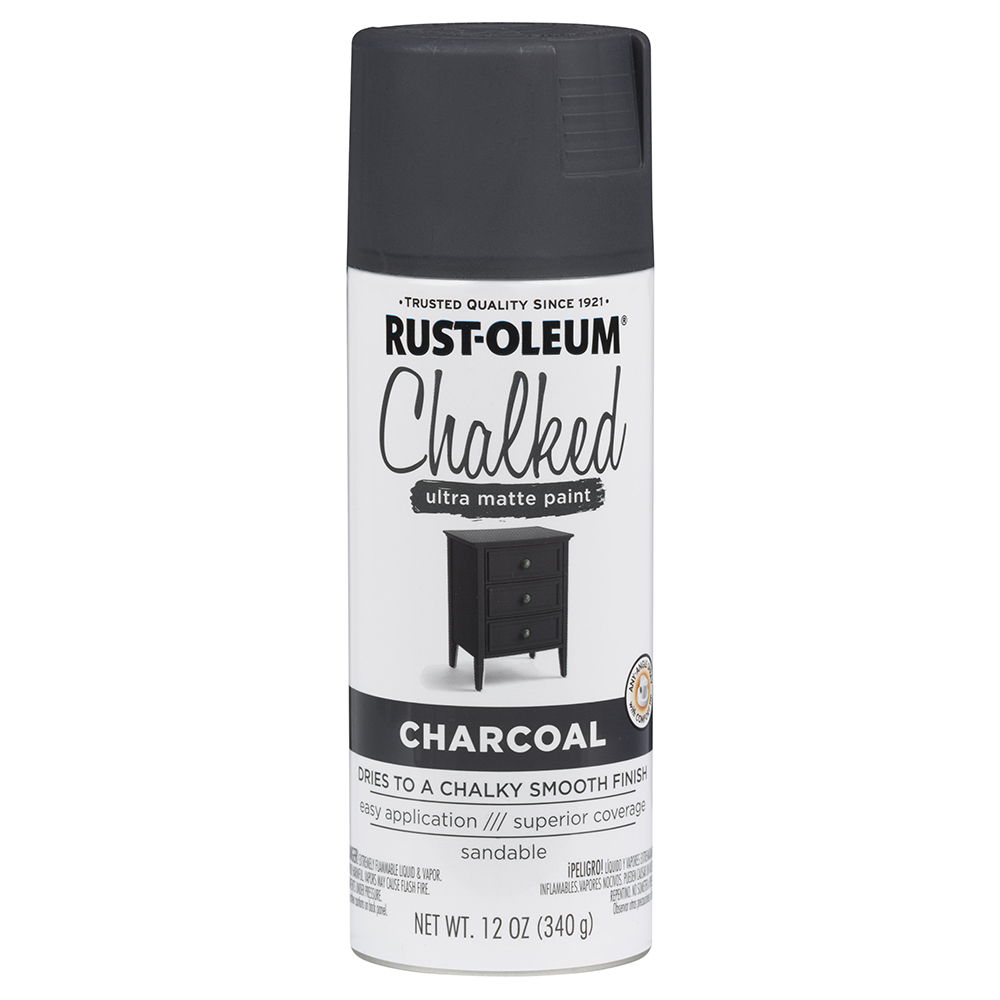 SPRAY CHALK PAINT MATTE CHARCOAL