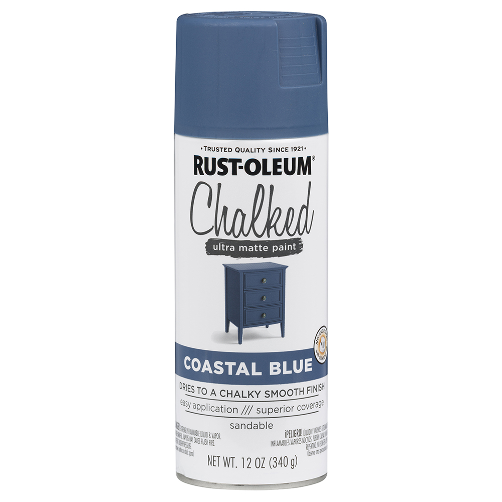 SPRAY CHALK PNT MAT COASTAL BLUE