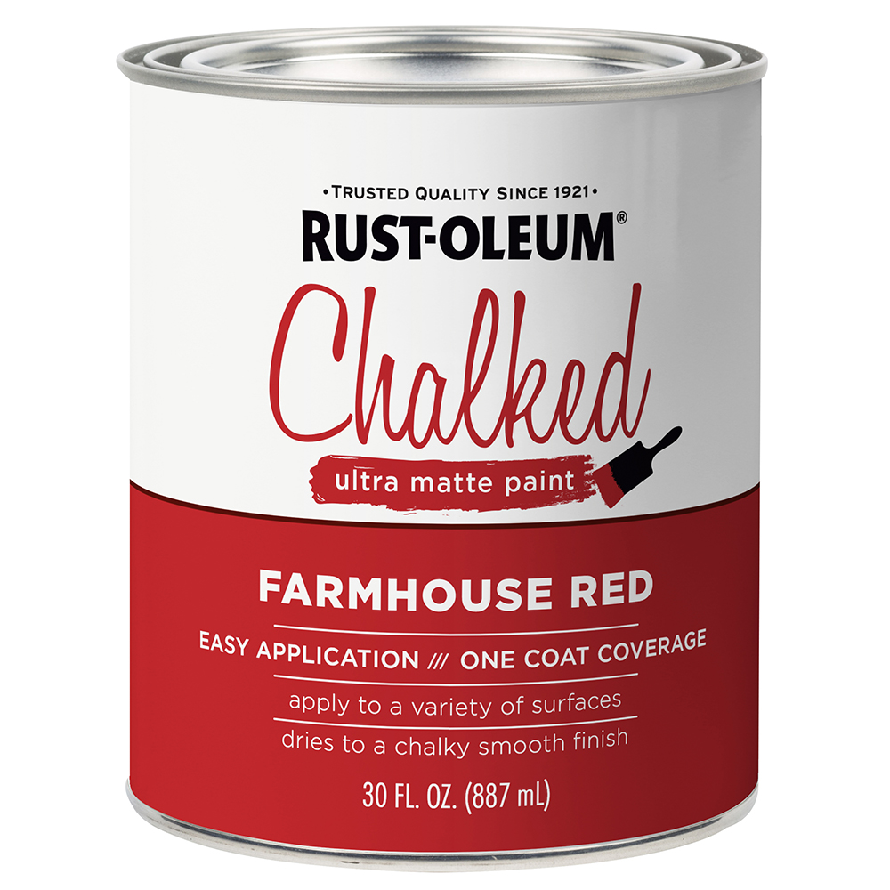 CHALK PAINT FARMHOUSE RED QT