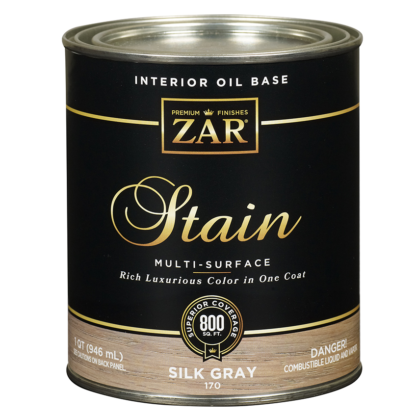 QT ZAR WOOD STAIN SILK GRAY