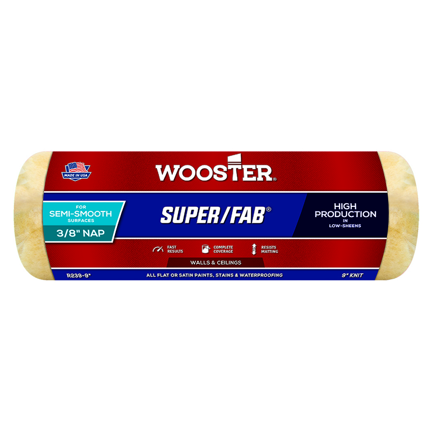 WOOSTER SUPER 3/8" NAP ROLLER