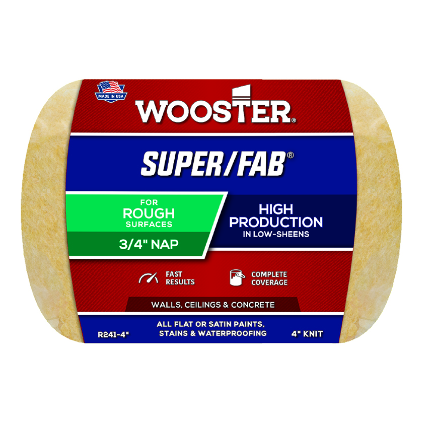 4" WOOSTER SUPER FAB COVER 3/4"