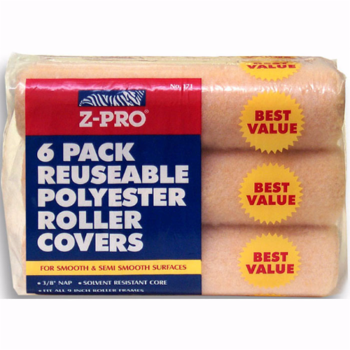 6PK 9" Z-PRO ROLLERS