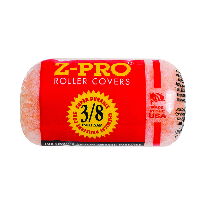 4" Z-PRO 4PLY ROLLER COVER 3/8"