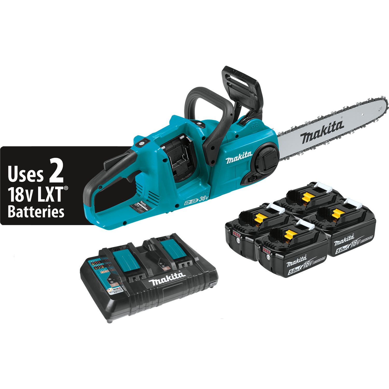 18V X2 BL 14" CHAIN SAW KIT 5.0A