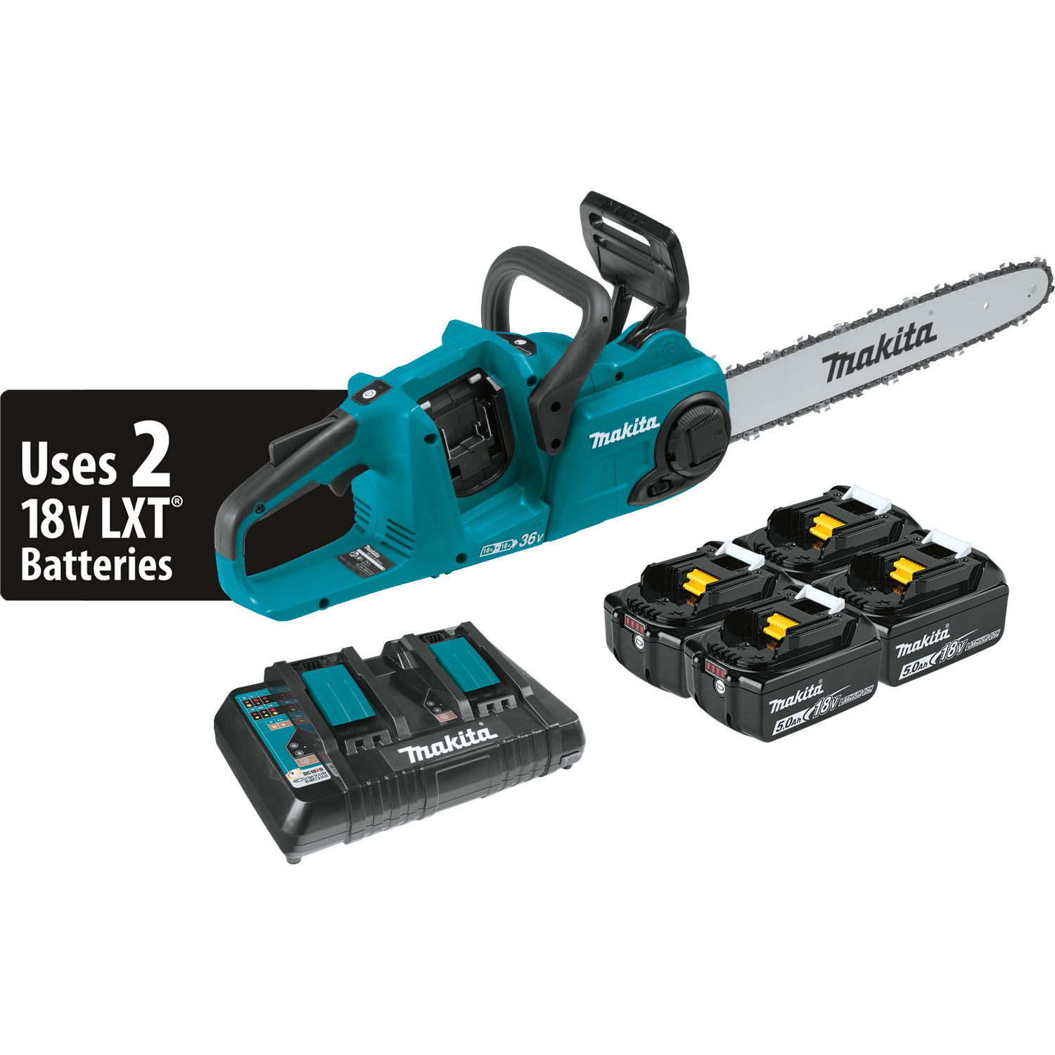 18V X2 BL 16" CHAIN SAW KIT 5.0A