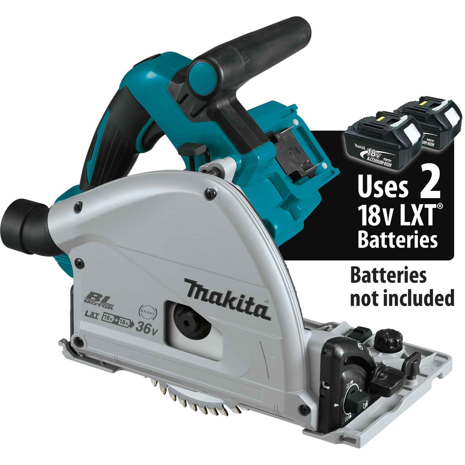 18V X2 LXT BL 6 1/2" PLUNGE SAW