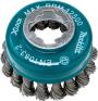 3-1/8 XLOCK SS KNOT WIRE CUP