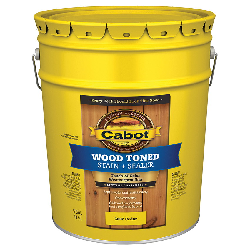 CABOT WOOD TONE CEDAR 5GAL