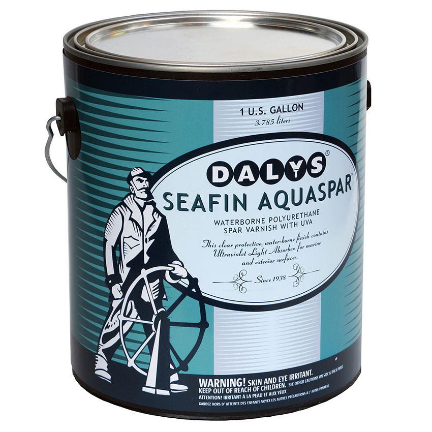 DALY'S SEAFIN SATIN AQUA VARNISH