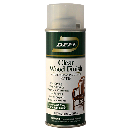 DEFT WATER BASED SPRAY SATIN