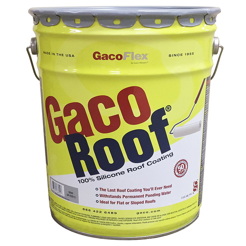 GACO ROOF SILICONE GRAY 5G