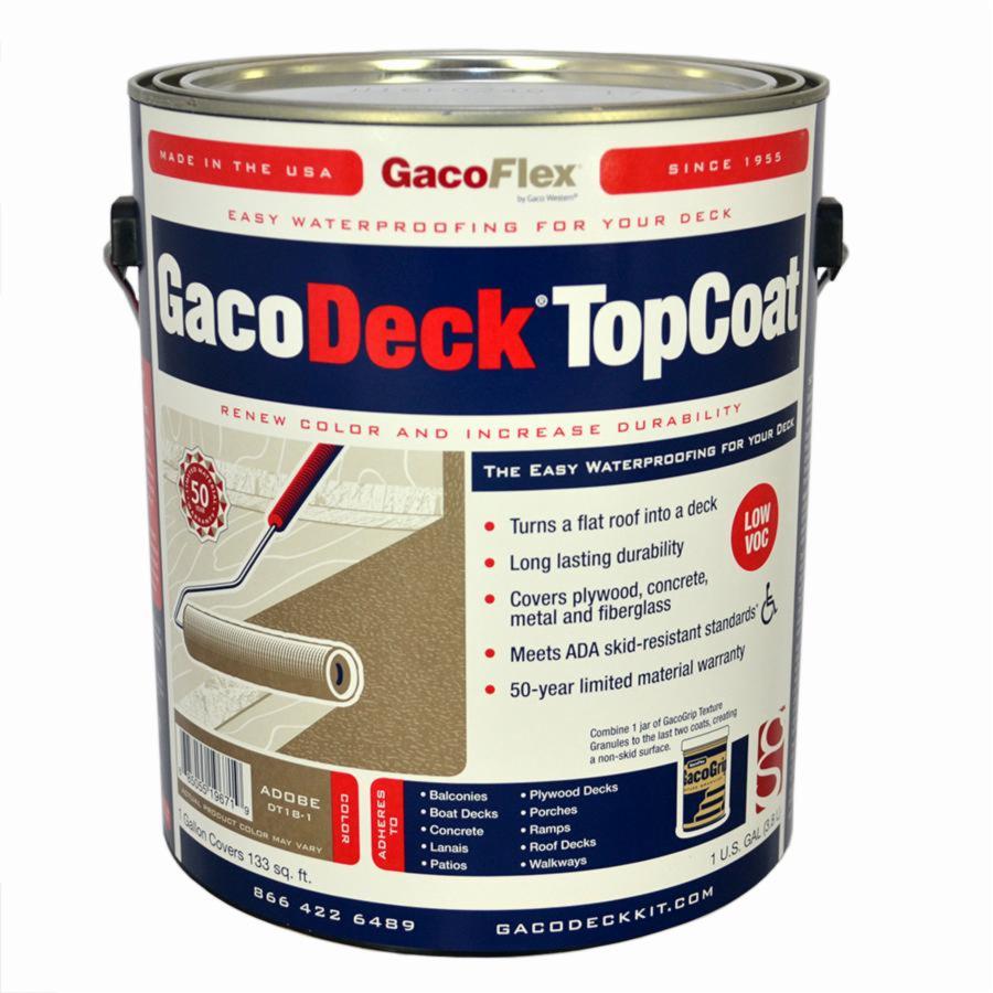 GACO DECK ELASTO TOP COAT ADOBE