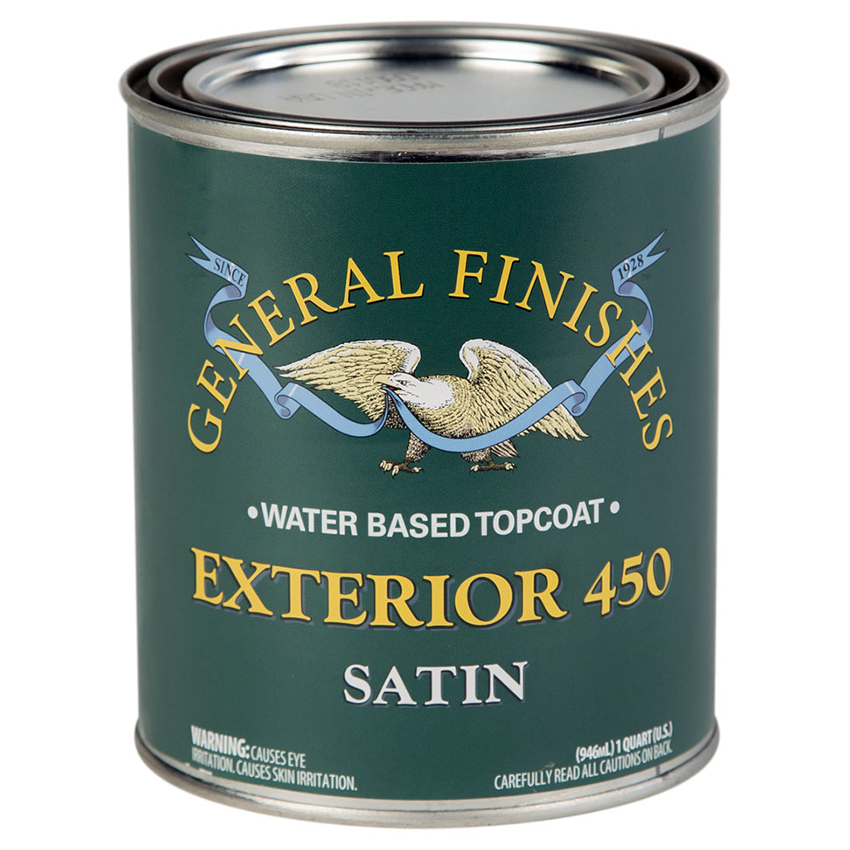 GENERAL FINISHES SATIN EXT QT